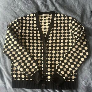 Tory Burch Jacquard Viscose Cardigan
